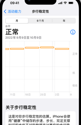 王下乡iPhone手机维修如何在iPhone开启'步行稳定性通知'