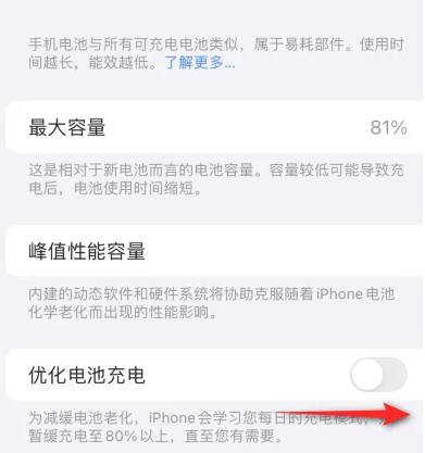 王下乡苹果15维修分享iPhone15充电到80%就充不进电了怎么办 