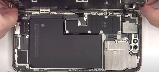 王下乡苹果14维修分享看iPhone 14 Pro Max拆解 