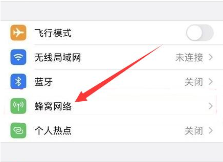 王下乡苹果手机维修分享iPhone手机4G网络怎么设置成5G网络 