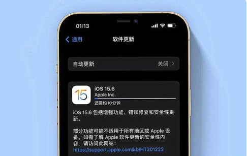 王下乡苹果手机维修分享iOS 15.6续航怎么样 