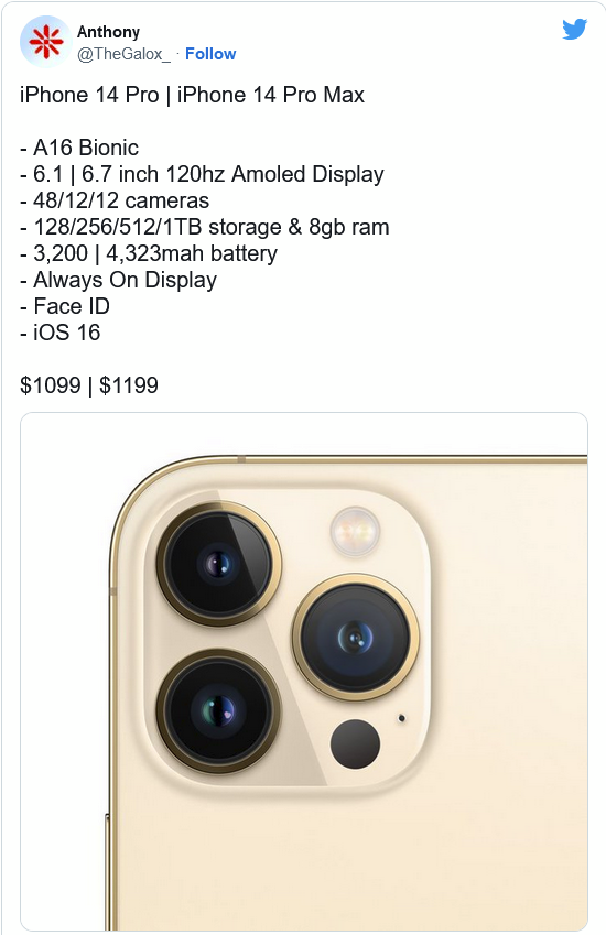 王下乡苹果14维修分享iPhone 14全系涨价 