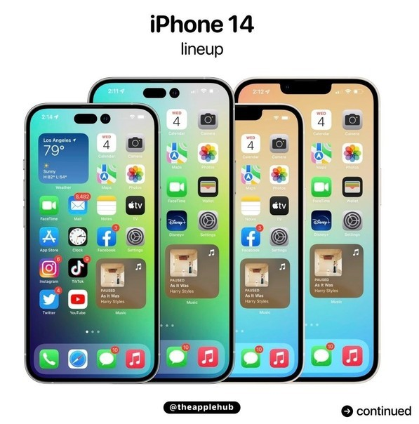 王下乡苹果14维修分享iPhone 14全家福 
