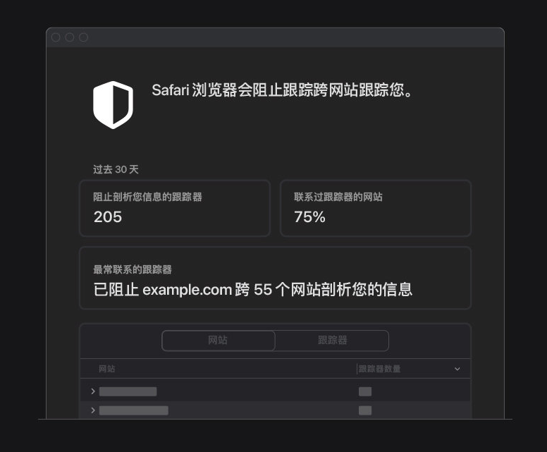 王下乡苹果手机维修分享如何在 Safari 浏览器中查看和打开隐私报告 