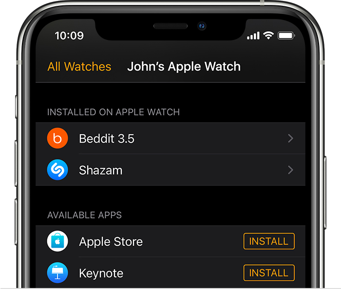 王下乡苹果手机维修分享如何在 Apple Watch 上下载应用 